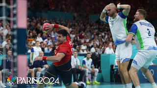 Spain seals men's handball bronze over Slovenia with last-second save | Paris Olympics | NBC sports