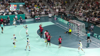 Spain seals men's handball bronze over Slovenia with last-second save | Paris Olympics | NBC sports