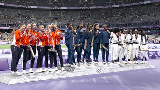 U.S. women's 4x400m relay team awarded gold after near-record breaking run | Paris Olympics