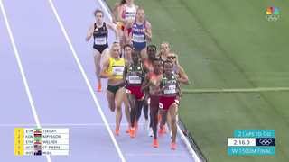 Faith Kipyegon Dominates Women's 1500m, Secures Record Third Gold at Paris Olympics