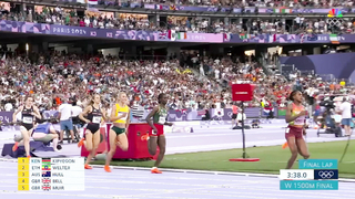 Faith Kipyegon Dominates Women's 1500m, Secures Record Third Gold at Paris Olympics