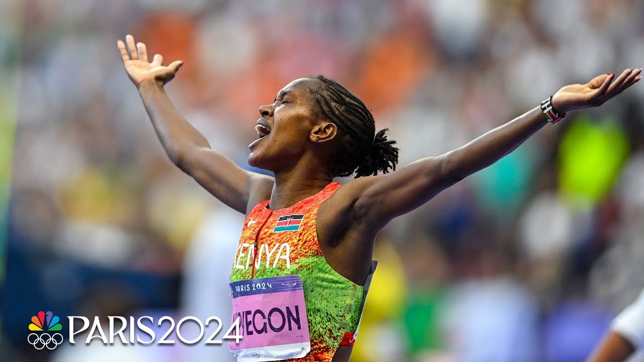 Faith Kipyegon Dominates Women's 1500m, Secures Record Third Gold at Paris Olympics