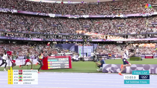 Jakob Ingebrigtsen FINDS ANOTHER GEAR to beat Kwemoi, Fisher in 5000m | Paris Olympics