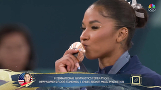 Jordan Chiles' floor bronze medal retroactively called into question | Paris Olympics | NBC Sports