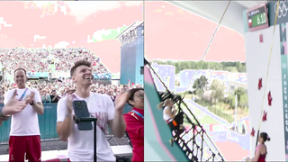 Pulling on heart strings: The Paris Olympics' best family moments | NBC Sports