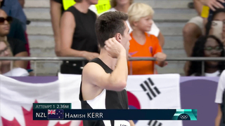 Hamish Kerr Triumphs Over Shelby McEwen in High Jump Jump-Off for Olympic Gold | Paris Olympics
