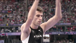 Hamish Kerr Triumphs Over Shelby McEwen in High Jump Jump-Off for Olympic Gold | Paris Olympics