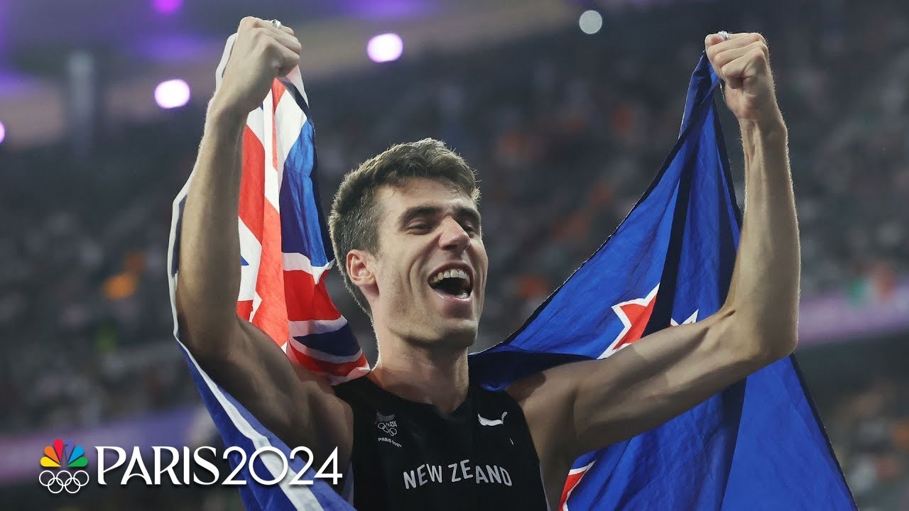 Hamish Kerr Triumphs Over Shelby McEwen in High Jump Jump-Off for Olympic Gold | Paris Olympics