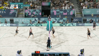 Sweden Secures First-Ever Beach Volleyball Gold by Defeating Germany | Paris Olympics