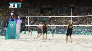 Sweden Secures First-Ever Beach Volleyball Gold by Defeating Germany | Paris Olympics