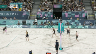 Sweden Secures First-Ever Beach Volleyball Gold by Defeating Germany | Paris Olympics