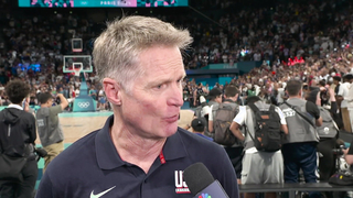 Steve Kerr Calls Steph Curry's Gold Medal Performance 'Storybook Stuff' | Paris Olympics