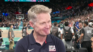 Steve Kerr Calls Steph Curry's Gold Medal Performance 'Storybook Stuff' | Paris Olympics