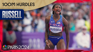 Masai Russell Claims First Olympic Gold with Victory in Women's 100m Hurdles at Paris Olympics