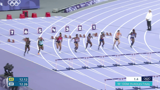 Masai Russell Claims First Olympic Gold with Victory in Women's 100m Hurdles at Paris Olympics