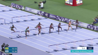 Masai Russell Claims First Olympic Gold with Victory in Women's 100m Hurdles at Paris Olympics