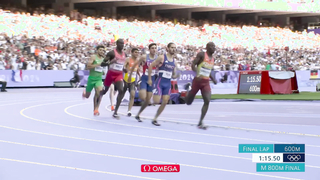 Emmanuel Wanyonyi Edges Marco Arop by 0.01 Seconds to Win Men's 800m Gold at Paris Olympics