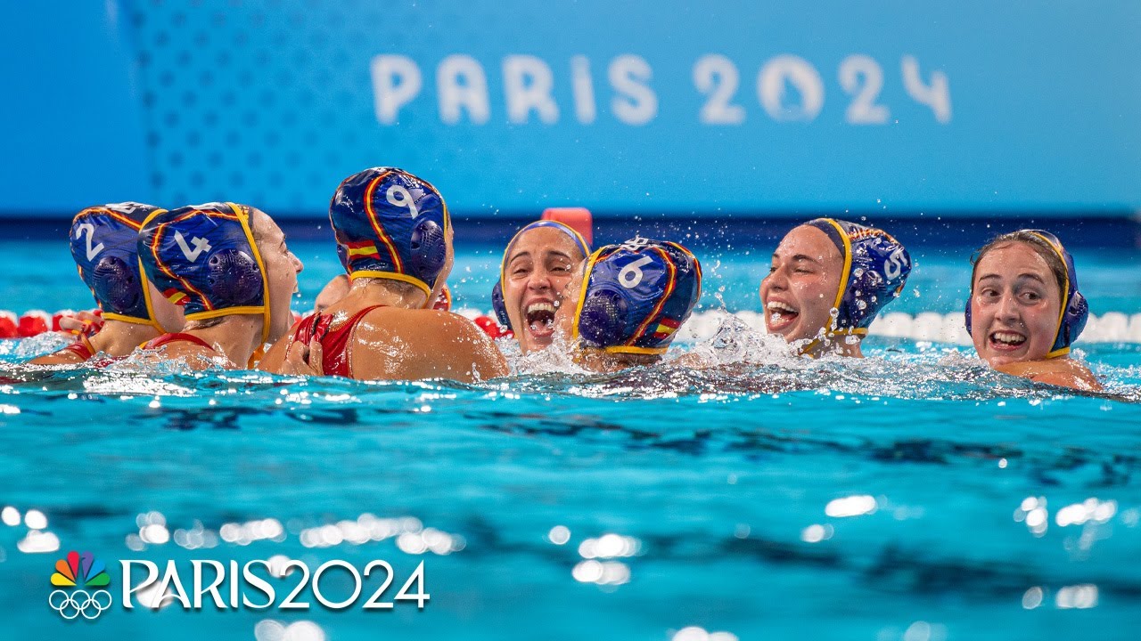 Spain Secures First Women's Water Polo Gold with Victory Over Australia at Paris Olympics