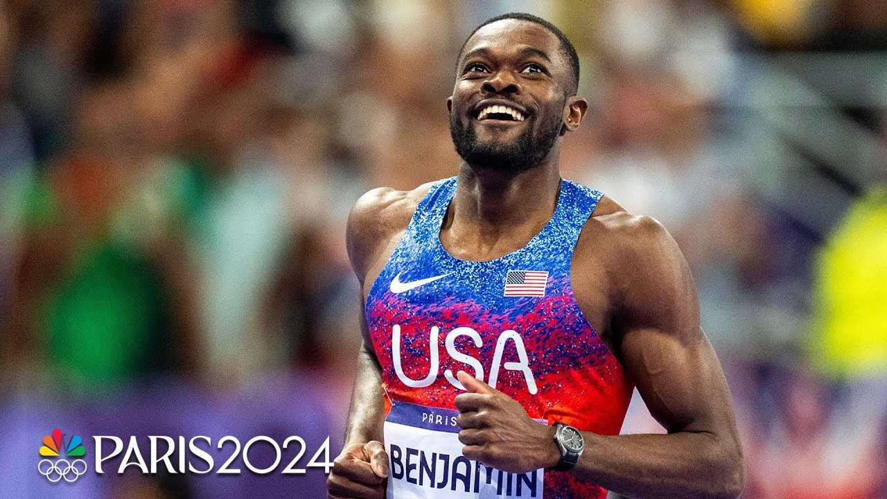 Rai Benjamin Outduels Karsten Warholm to Capture Men's 400m Hurdles Gold at Paris Olympics