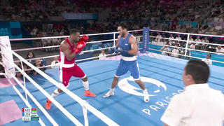 Lazizbek Mullojonov Dominates Loren Alfonso to Capture Men’s 92kg Gold | Paris Olympics