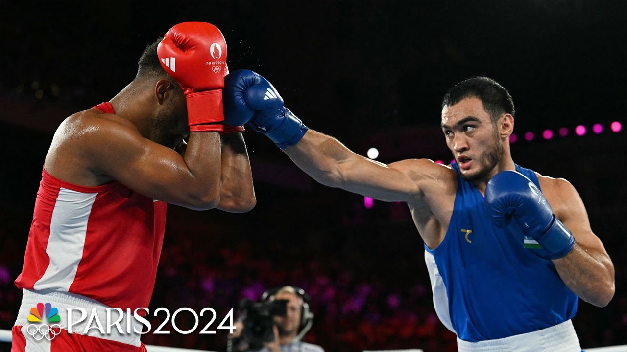 Lazizbek Mullojonov Dominates Loren Alfonso to Capture Men’s 92kg Gold | Paris Olympics