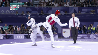 Firas Katoussi Triumphs Over Mehran Barkhordari to Win Welterweight Gold for Tunisia | Paris Olympics