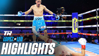 Angelo Leo SLEEPS Venado Lopez In KO Of The Year Candidate | FIGHT HIGHLIGHTS