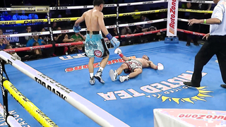 Angelo Leo SLEEPS Venado Lopez In KO Of The Year Candidate | FIGHT HIGHLIGHTS