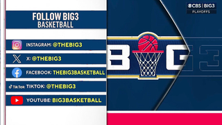 2024 BIG3 Playoffs | 3's Company vs. Enemies