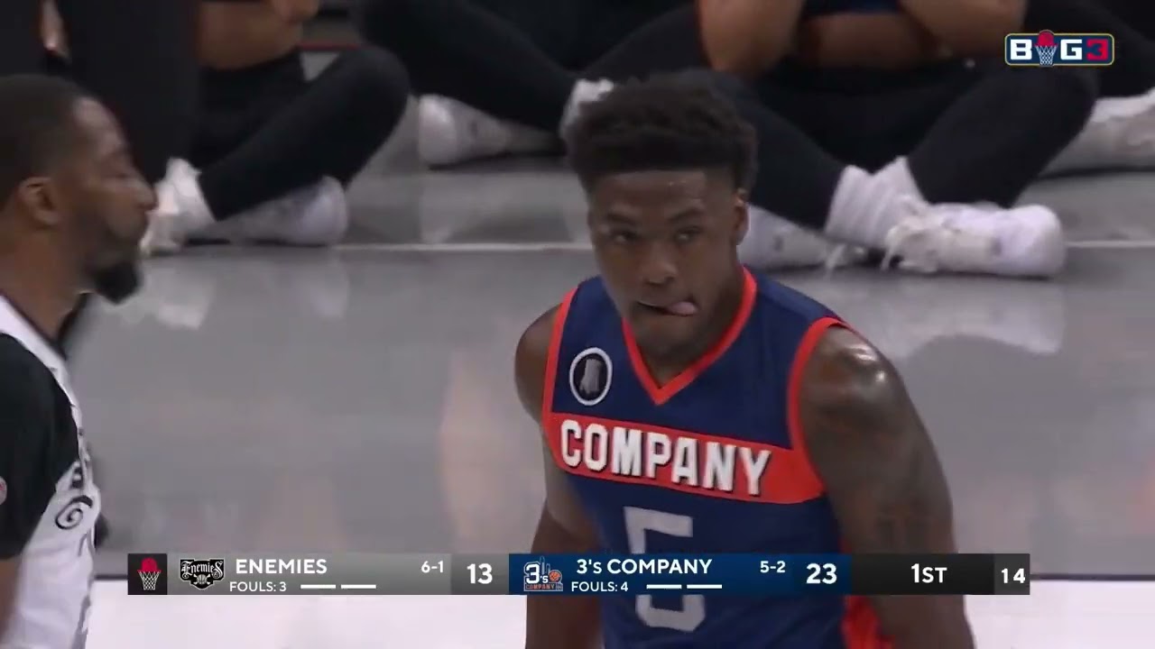 2024 BIG3 Week 8 Game Highlights | Enemies vs. 3's Company