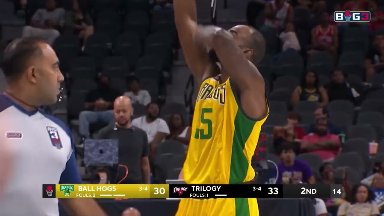 2024 BIG3 Week 8 Game Highlights | Ball Hogs vs. Trilogy