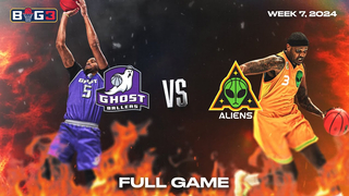 2024 BIG3 Week 7 | Ghost Ballers vs. Aliens