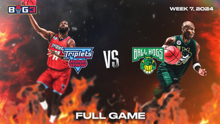 2024 BIG3 Week 7 | Triplets vs. Ball Hogs