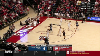 NCAA Women's Tournament Chin Motion with Coach Pyper