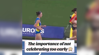 Paul Kevin Sherrard #opps #ohno #celebration #fail #run #race #running #olympics #lol #sport #trending #early #viral #goviral #thehopperclan #fyp #foryou #funny #humour #secondhandembarrassment #omg #comedy