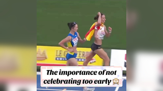 Paul Kevin Sherrard #opps #ohno #celebration #fail #run #race #running #olympics #lol #sport #trending #early #viral #goviral #thehopperclan #fyp #foryou #funny #humour #secondhandembarrassment #omg #comedy