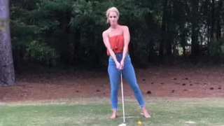 That one time I went viral in 2020 for quite possibly the worst back to back golf swings in history. My dad (who is an avid golfer) is still shaking his head. #golf #fail #viral #barstool #barstoolsports #cartrider #350yards #golfer #notsponsored #humblep