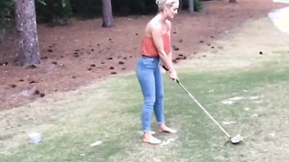 That one time I went viral in 2020 for quite possibly the worst back to back golf swings in history. My dad (who is an avid golfer) is still shaking his head. #golf #fail #viral #barstool #barstoolsports #cartrider #350yards #golfer #notsponsored #humblep