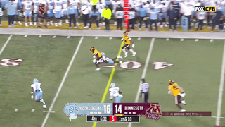 North Carolina Tar Heels vs. Minnesota Golden Gophers Highlights | FOX College Football