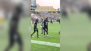 Jimmy horn gets BUSY