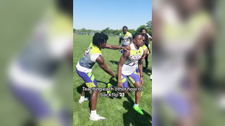 Y’all more brave than me @BOOM Football #backflip #football #ot7 #7on7 #7v7 #d1 #fail #funny