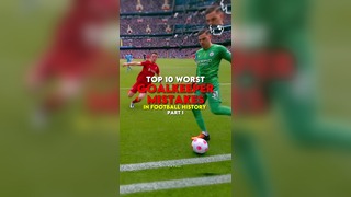 Top 10 Worst Goalkeeper Mistakes in History | #lxthalfutbol #goalkeeper #fails