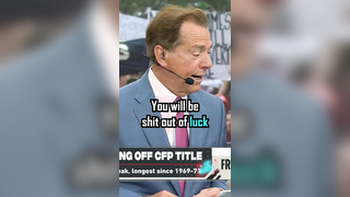 That’s life Coach Saban @College GameDay @Texas A&M Football #nicksaban #coachsaban #alabama #rolltide #bama #crimsontide #collegefootball #texasaggies #notredame #texasamfootball #notredamefootball #football #ncaa #ncaafootball #sports #sportstok #saban