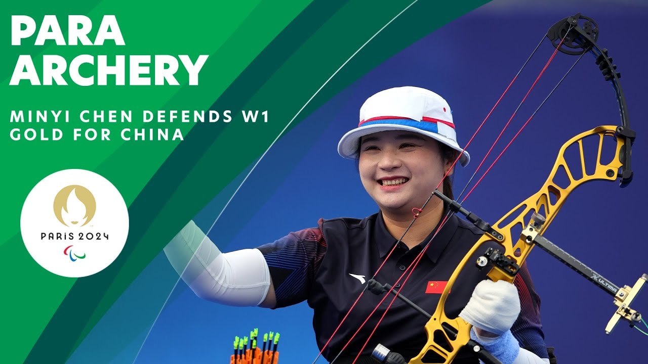 Bullseye And A Gold Medal For Minyi Chen in Women's Para Archery W1 ???? | Paralympic Games