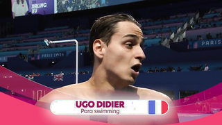 Crowd Goes Wild For France's 1st Para Swimming Gold!