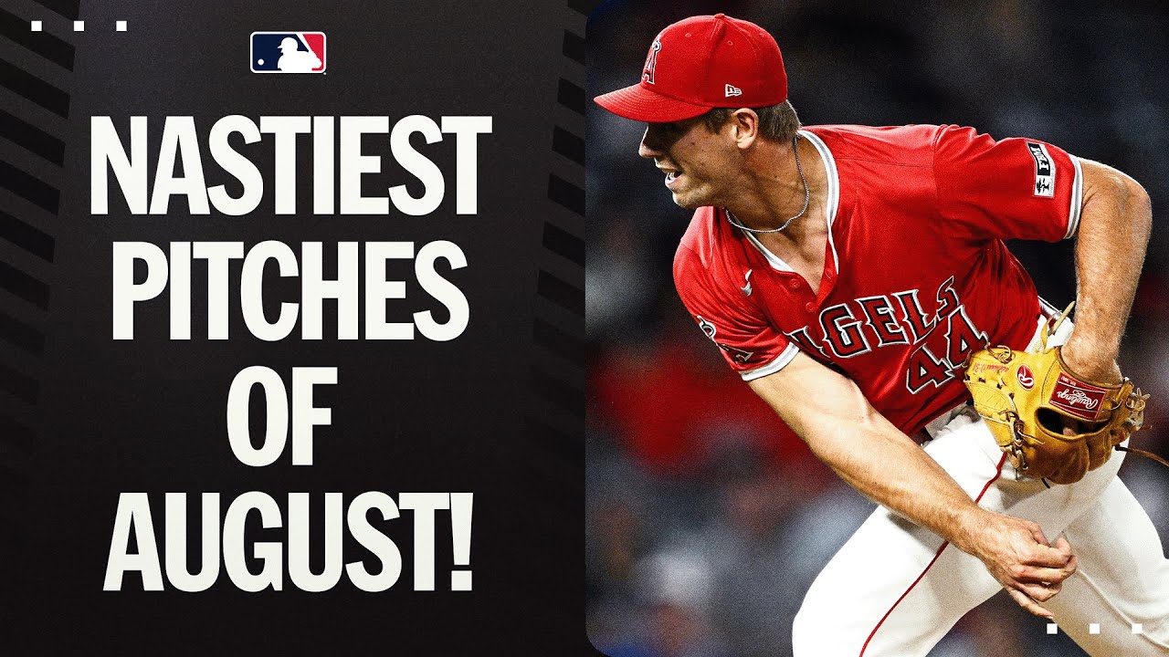 Nastiest pitches of August! (Feat. Clayton Kershaw, Ben Joyce, Joe Musgrove and more!)