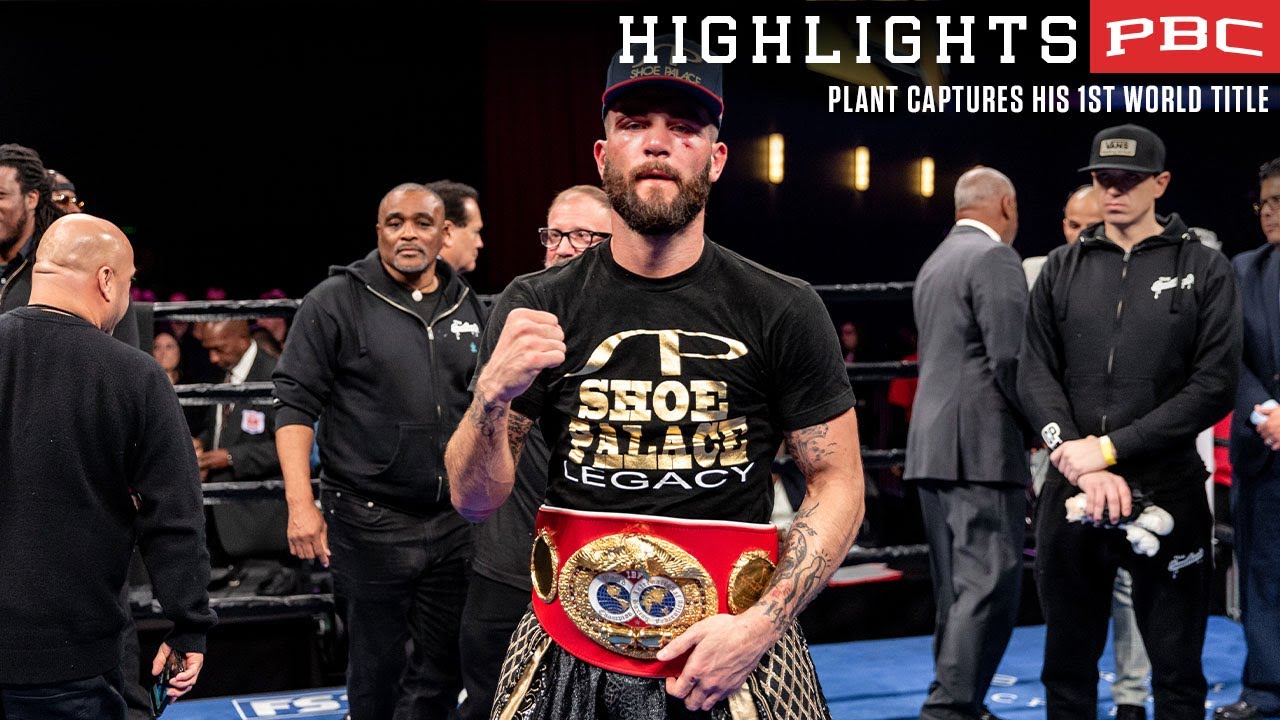 Caleb Plant wins the IBF Super Middleweight title | #PlantMcCumby