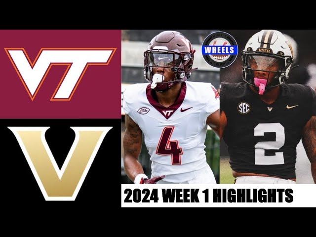 Vanderbilt v Virginia Tech (AMAZING GAME!) | Full Game Highlights | 2024 College Football Highlights