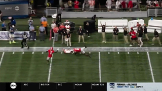 Malaki Starks incredible INTERCEPTION vs Clemson
