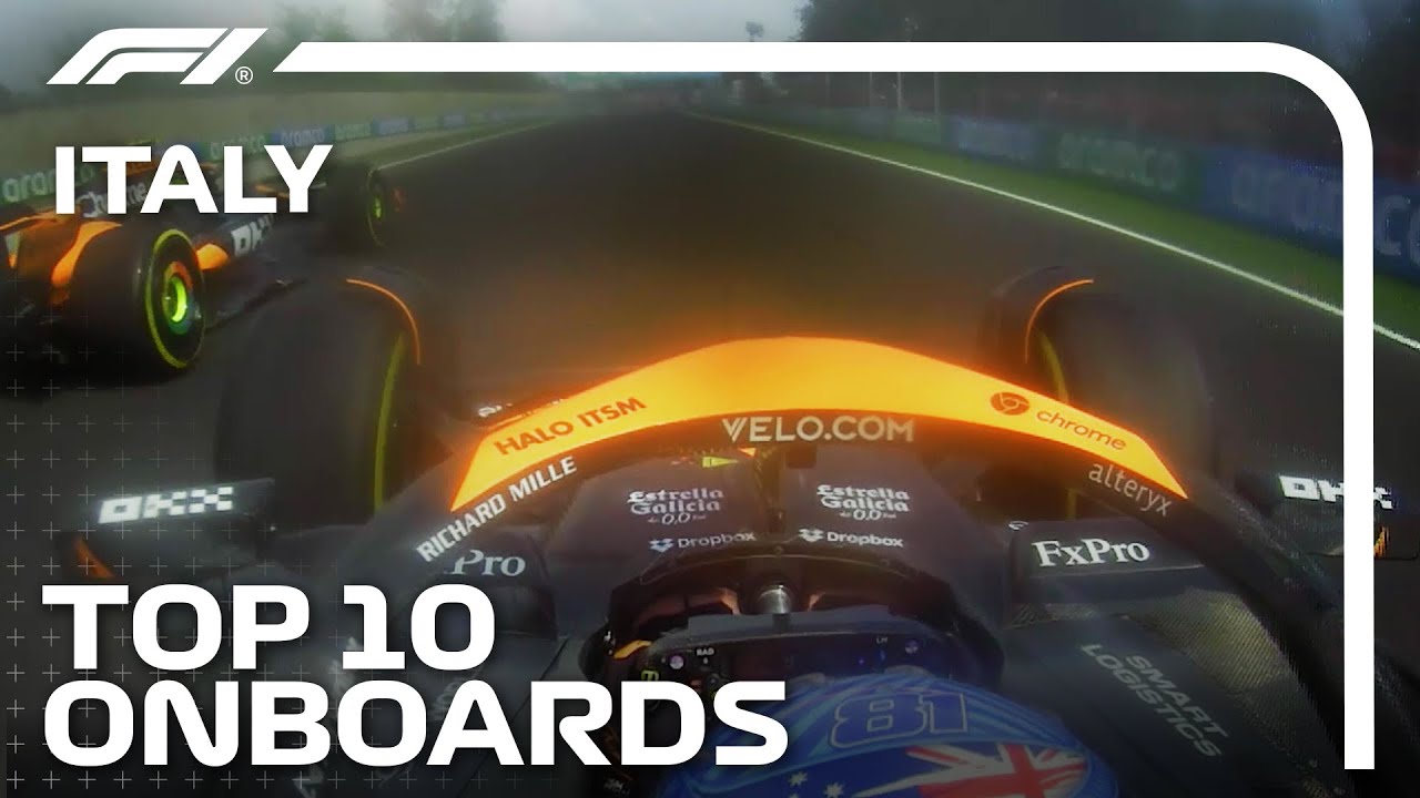 Top 10 Onboards | 2024 Italian Grand Prix | Qatar Airways